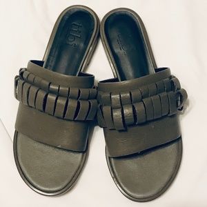 Tibi Gray McKinley Slide Sandals - 7 / 37